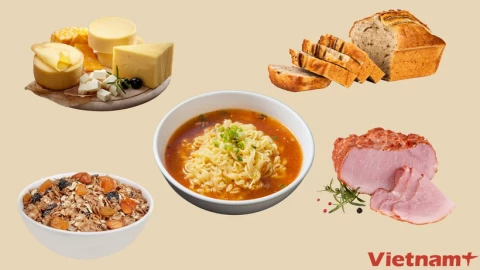 Những thực phẩm nhiều muối nhưng ít vị mặn