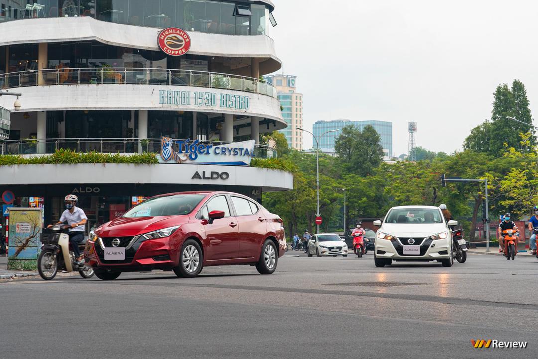 Trải nghiệm nhanh Nissan Almera bản tiêu chuẩn: sedan hạng B có thêm lựa chọn thú vị