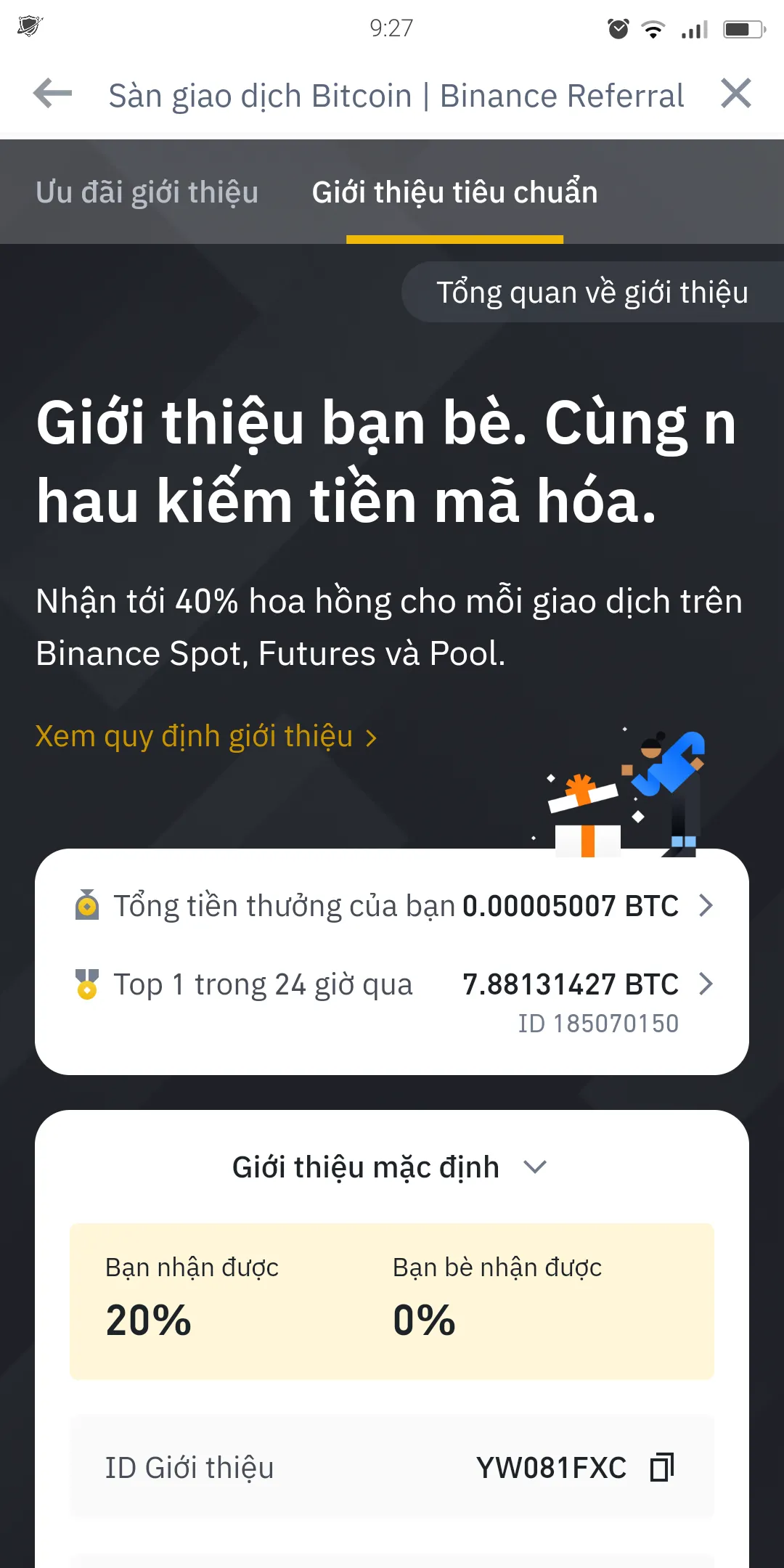 Mã giới thiệu Referral ID Binance là gì? Cách lấy mã giới thiệu sàn Binance