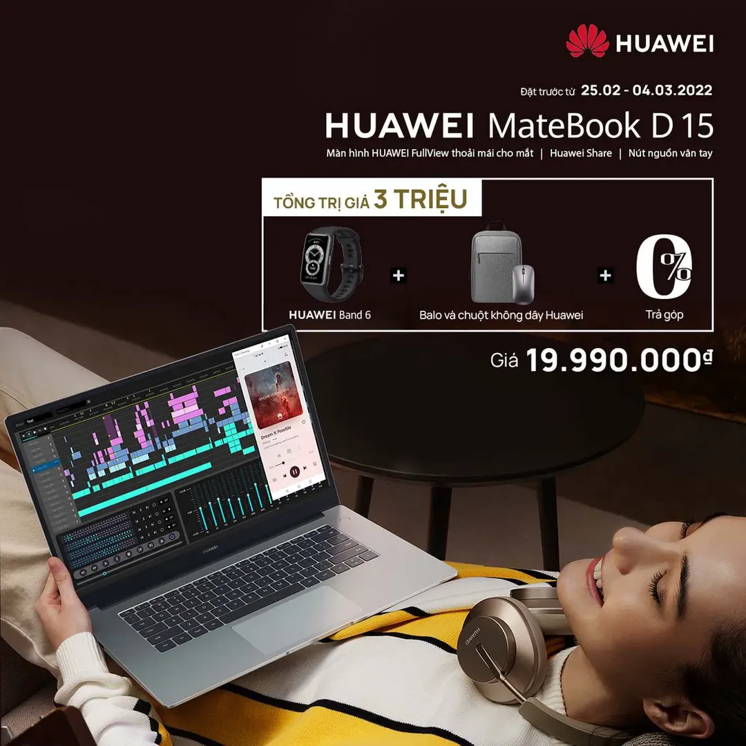 Huawei MateBook 14 chính thức ra mắt tại Việt Nam: laptop màn hình 2K tràn viền, giá từ 21,99 triệu đồng