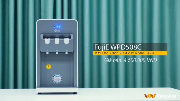 Trải nghiệm máy lọc nước kiêm cây nóng lạnh FujiE WPD508C: Tiện nghi với mức giá “mềm”