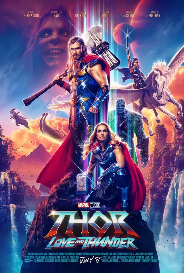 Thor: Love and Thunder tung trailer hoàn chỉnh: Thần Sấm khoả thân khiến chị em ngất xỉu