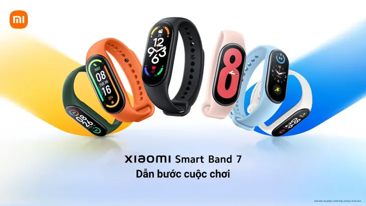 Xiaomi Smart Band 7 trình làng tại Việt Nam: nhiều nâng cấp về màn hình, pin, tính năng, giá 1,29 triệu