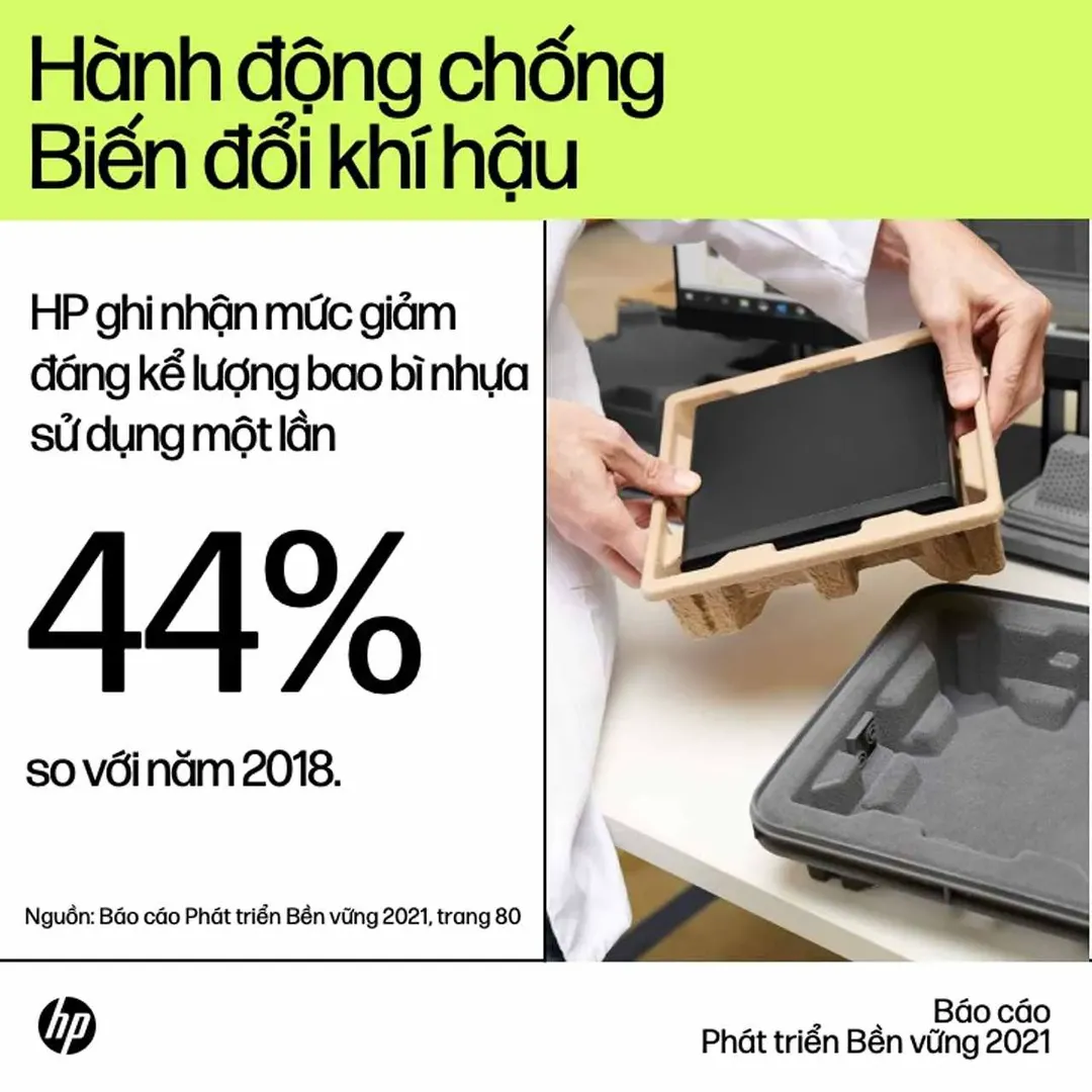 HP công bố báo cáo phát triển bền vững thường niên 2021, cam kết vì một tương lai bền vững và công bằng