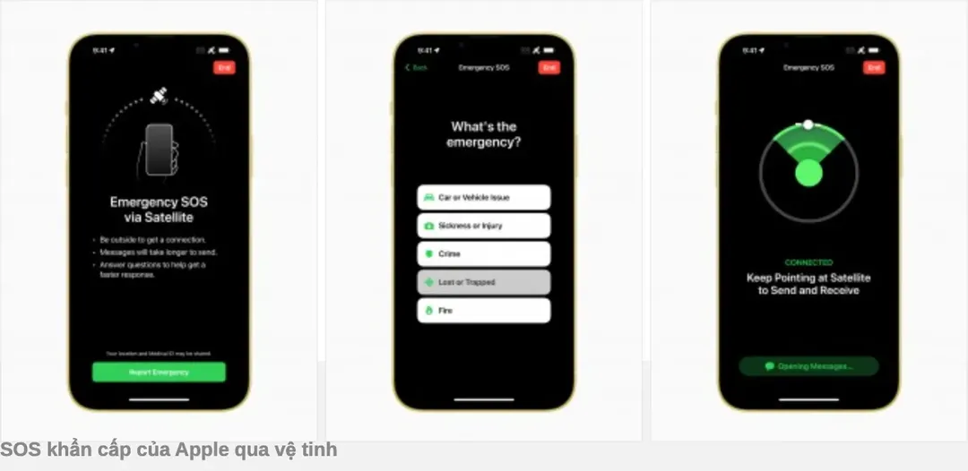 Hệ thống cảnh báo SOS vệ tinh của Apple mở rộng ra thêm 6 quốc gia