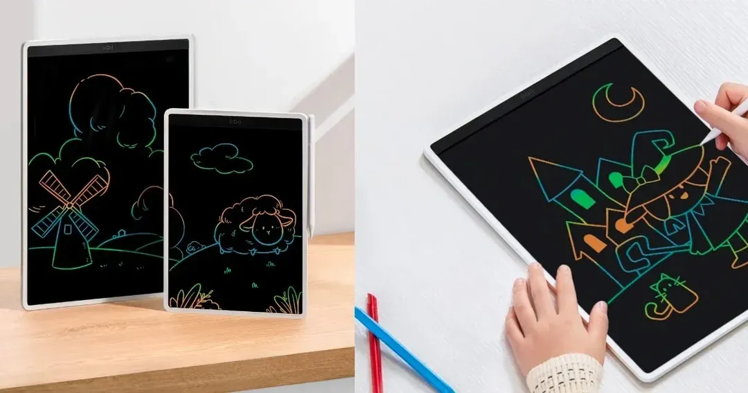 Trên tay bảng vẽ điện tử LCD Xiaomi Mijia 2023: nhiều màu, cực dễ dùng với trẻ em