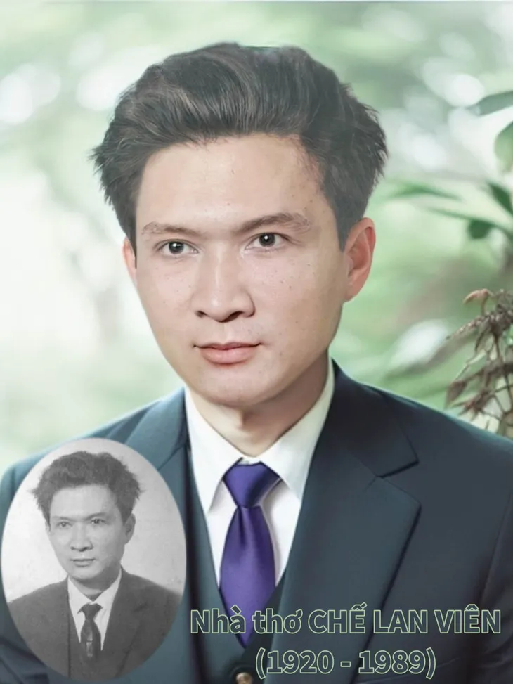 Dân mạng chia sẻ chóng mặt loạt ảnh chân dung các nhà thơ Việt Nam phục chế bằng AI