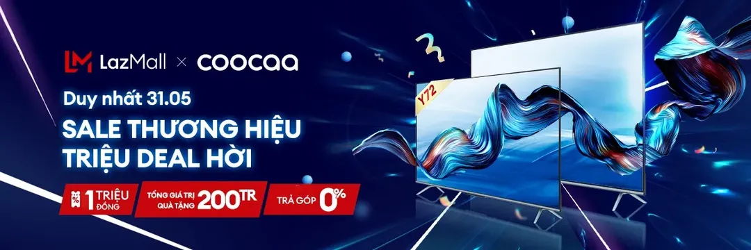 TV Coocaa giảm giá tới 50%, thời điểm vàng để tiết kiệm hàng triệu đồng khi mua TV QLED màn hình lớn