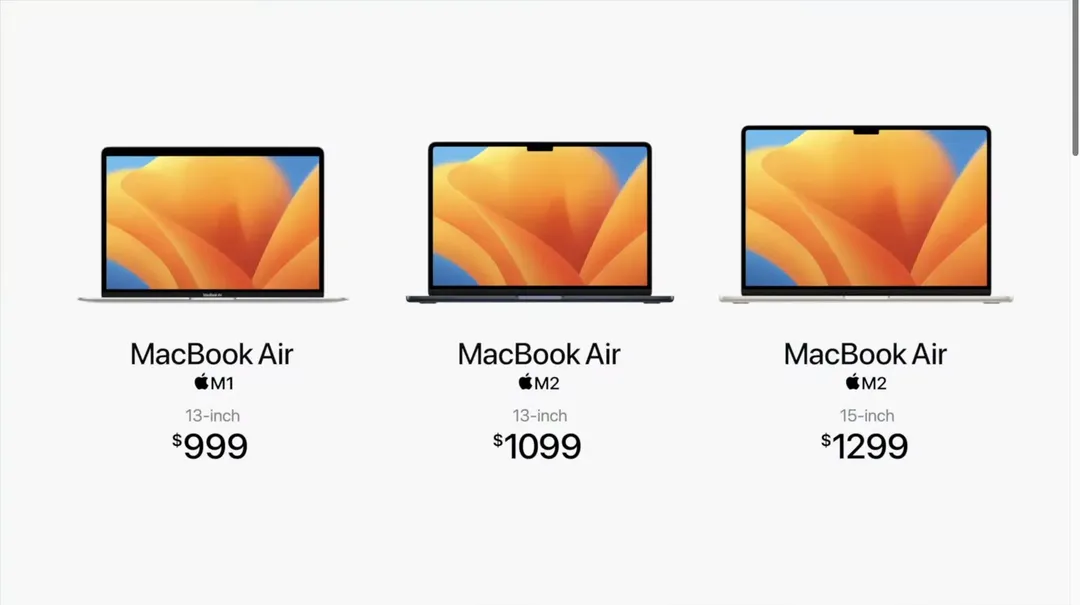 Apple ra mắt MacBook Air M2 15 inch: Laptop 15 inch mỏng nhất thế giới?