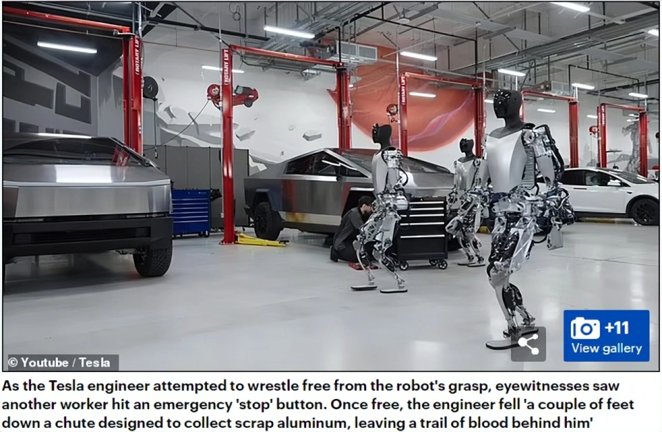 Che giấu thương vong? Robot Tesla bất ngờ gây thương tích cho người sau khi phát nổ từ năm 2021, giờ mới có thông tin!
