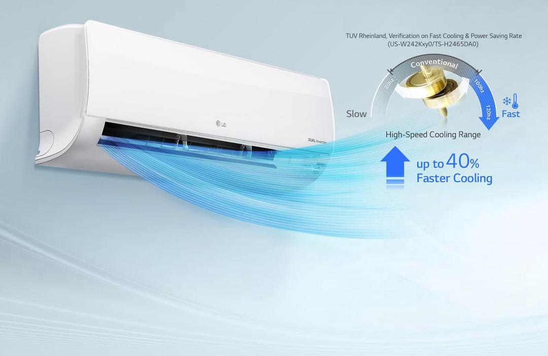 Điều hòa LG DUALCOOL Inverter WIN1 2024 chính thức ra mắt với loạt cải tiến mới, nâng cao hiệu quả tiết kiệm điện năng, thanh lọc không khí