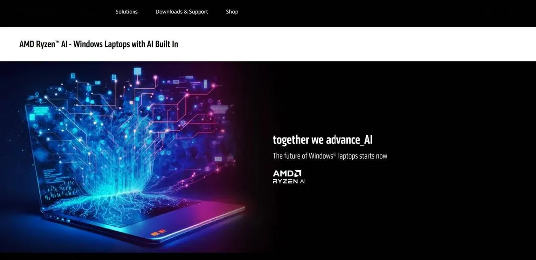 AMD khoe engine Ryzen XDNA AI để cạnh tranh với đối thủ AI của Intel 