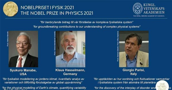 Nobel Vật lý 2021: Nghiên cứu về biến đổi khí hậu, Trái Đất nóng lên do con người