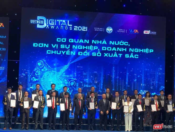 Giải thưởng Chuyển đổi số Vietnam Digital Awards 2021: Vinh danh 53 tổ chức chuyển đổi số xuất sắc