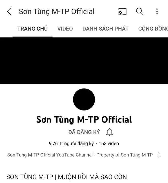 Toàn cảnh vụ Sơn Tùng "There's no one at all": Thay avatar đen để quảng bá MV, ý đồ rõ ràng còn gì?