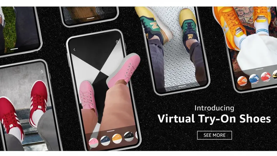 thumbnail - Amazon ra mắt tính năng thử giày “ảo” tích hợp công nghệ AR