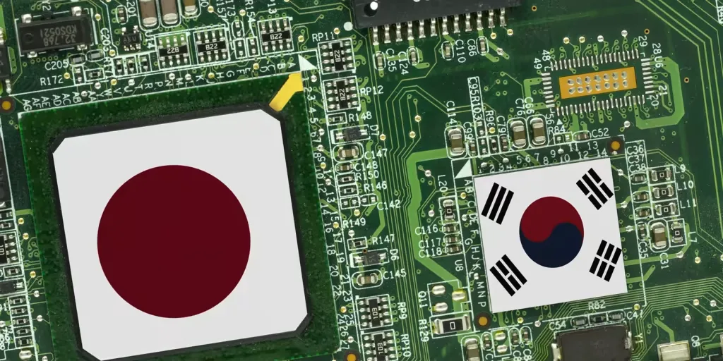 Hàn Quốc vẫn chưa tự chủ hoàn toàn vật liệu sản xuất chip và màn hình