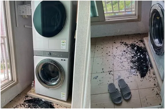 Samsung xin lỗi vì máy giặt bị bung cửa kính