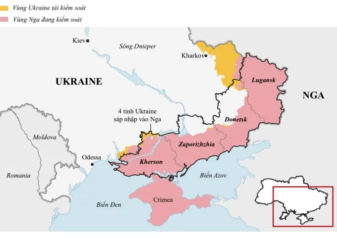 Ukraine đang trên đà thắng, Mỹ không tin Nga sẽ sử dụng vũ khí hạt nhân ở Ukraine