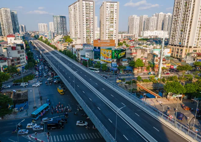 Toàn cảnh vành đai 2 Hà Nội còn 4km nữa hoàn thành tính đến 12/2022