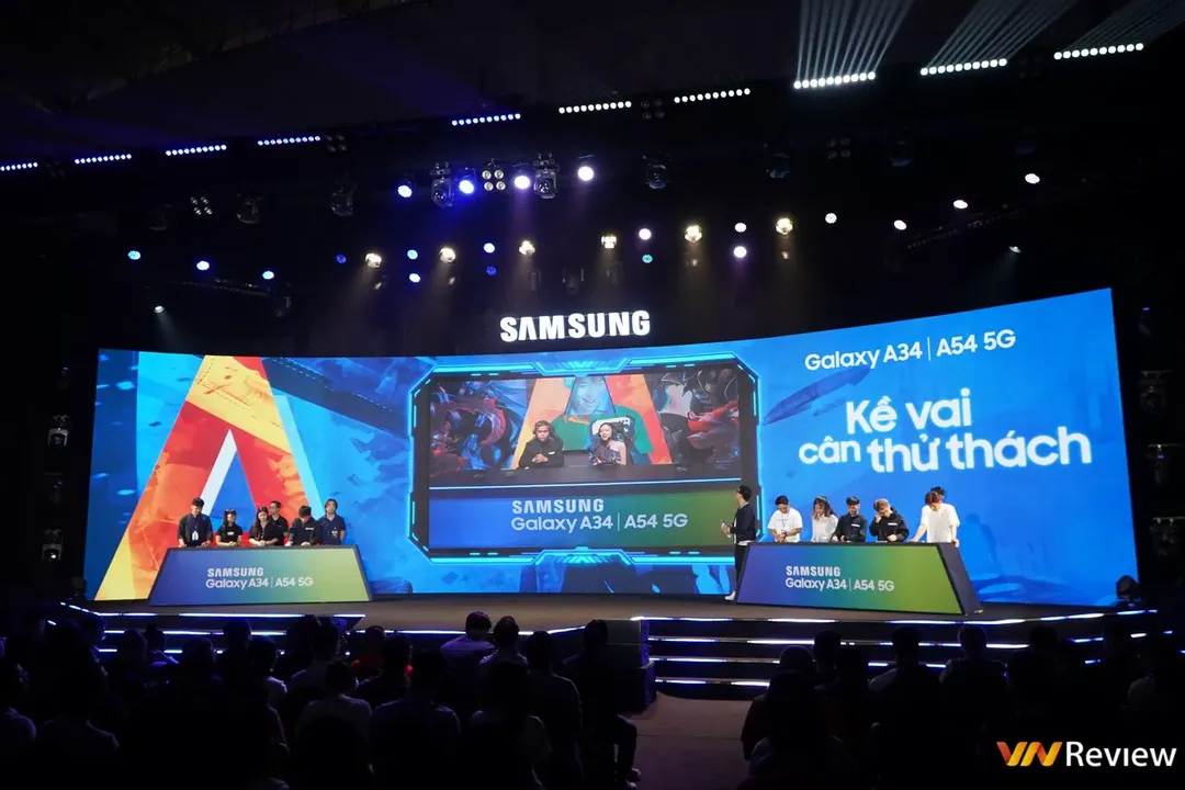 Samsung ra liền lúc Galaxy A54 5G, A34 5G và A14 LTE tại Việt Nam: điện thoại chiến game mặt lưng phong cách S23, tuyên bố pin có thể lên đến hơn hai ngày