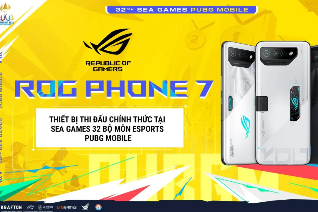thumbnail - ROG Phone 7 cùng PC Powered by ASUS là thiết bị thi đấu chính thức tại 3 môn eSports của SEA Games 32