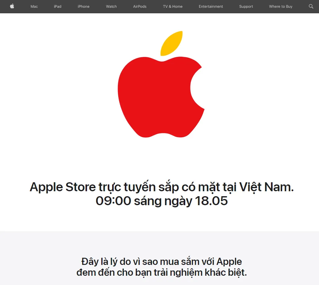 Apple đổi hẳn logo thành Táo Đỏ Lá Vàng nịnh các iFan Việt