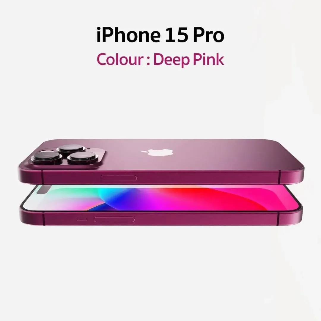iPhone 15 Pro rò rỉ phiên bản màu hồng, hứa hẹn lấn lướt cả màu đỏ rượu vang
