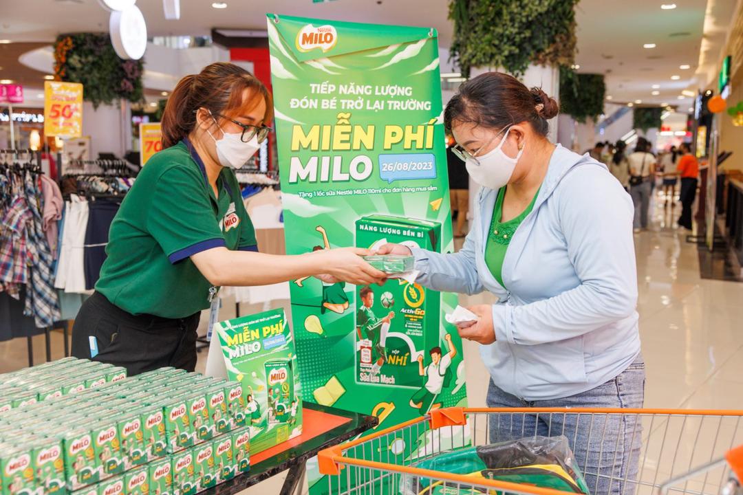 Nestlé MILO tiếp sức “thế hệ ý chí” với gần 3 triệu hộp MILO nhân ngày tựu trường