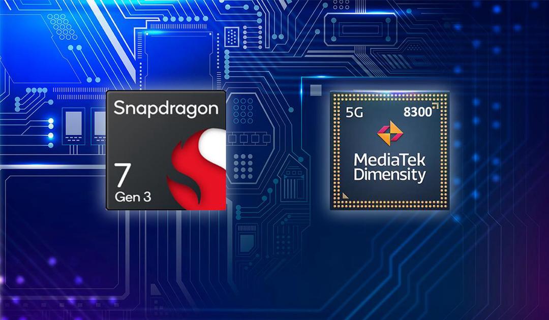 Qualcomm và MediaTek lại sắp đối đầu nhau bằng Snapdragon 7 Gen 3 và Dimensity 8300 ra mắt trong vài tuần tới