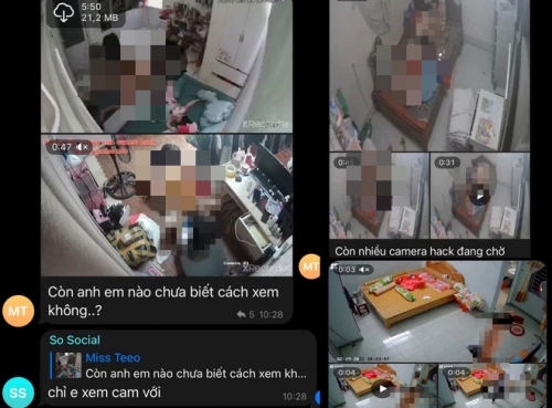 Hàng loạt camera phòng ngủ tại Việt Nam tiếp tục bị hack, video nhạy cảm rao bán công khai