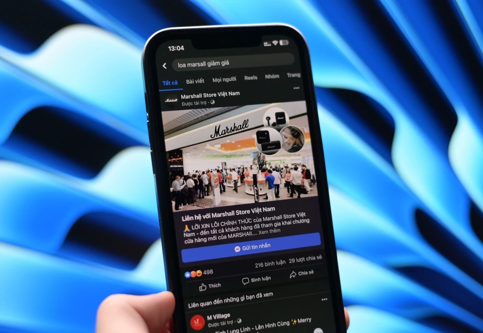 Lý do Facebook tràn ngập quảng cáo đồi trụy, loa Marshall giả