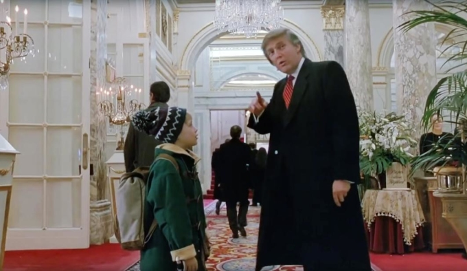 Ông Trump trong Ở nhà một mình: Họ nài nỉ mời tôi đóng phim