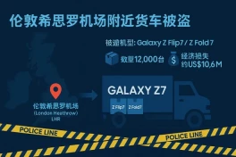 Xe chở 12.000 điện thoại gập Samsung bị đánh cắp