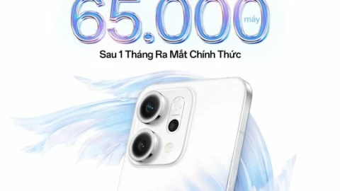 OPPO công bố Reno14 Series đạt doanh số kỷ lục 65.000 máy bán ra chỉ sau 1 tháng ra mắt, tăng trưởng mạnh ở phân khúc 10-20 triệu đồng