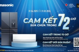 Panasonic cam kết bảo hành điều hòa trong vòng 72 giờ ở Việt Nam