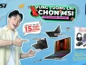 MSI khởi động mùa tựu trường 2025 với ưu đãi laptop lên tới 15 triệu đồng