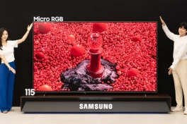 Samsung ra mắt TV Micro RGB 115 inch đầu tiên trên thế giới