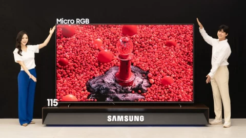 Samsung ra mắt TV Micro RGB 115 inch đầu tiên trên thế giới