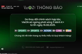 Một loạt dịch vụ cắt kênh K+