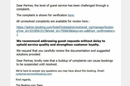 Cảnh báo: Chiêu lừa đảo mới nhắm vào người dùng Booking.com