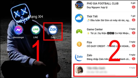 Cách ẩn tin nhắn và xem tin nhắn ẩn trên Zalo cực đơn giản