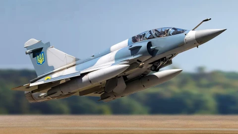 Ukraine chứng kiến tổn thất đầu tiên với chiến đấu cơ Mirage 2000