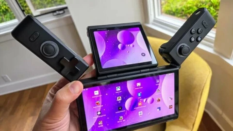 OneXSugar Sugar 1: máy chơi game cầm tay "biến hình" độc đáo lấy cảm hứng từ Nintendo DS