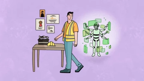 AI đang cướp việc văn phòng, có phải Gen Z nên học nghề chân tay để sinh tồn?