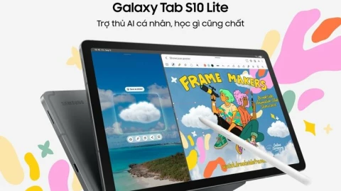 Samsung ra mắt Galaxy Tab S10 Lite: tablet tầm trung "ngập tràn" AI cùng bút S Pen, giá từ 8,99 triệu đồng