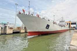 Truyền thông nước NATO ngạc nhiên với tàu đổ bộ chiến đấu đầu tiên Việt Nam vừa hạ thủy