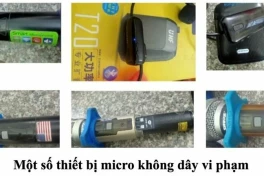 Hơn 70 quán karaoke, hộ gia đình bị phạt vì dùng micro không dây "lậu"