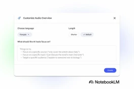 Tin vui cho người dùng Việt Nam: AI của Google NotebookLM giờ đã có thể "nói" và tạo video tóm tắt bằng tiếng Việt