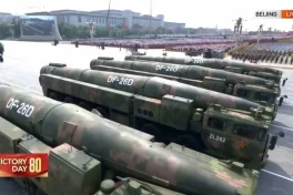 Tên lửa siêu thanh, tàu ngầm không người lái trình làng trong lễ diễu binh của Trung Quốc